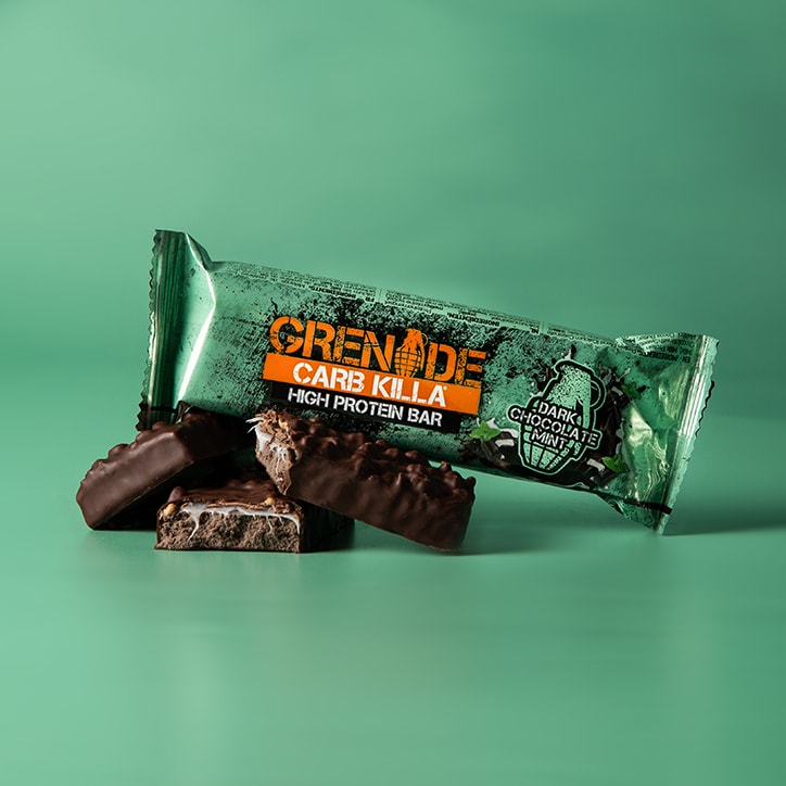 Grenade Dark Chocolate Mint Protein Bar 60g - Case of 12