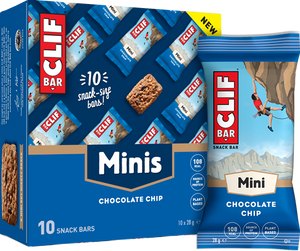 Clif Bar Minis Chocolate Chip Flavour 28g - Case of 10 [Best Before Date: 20/07/2025]