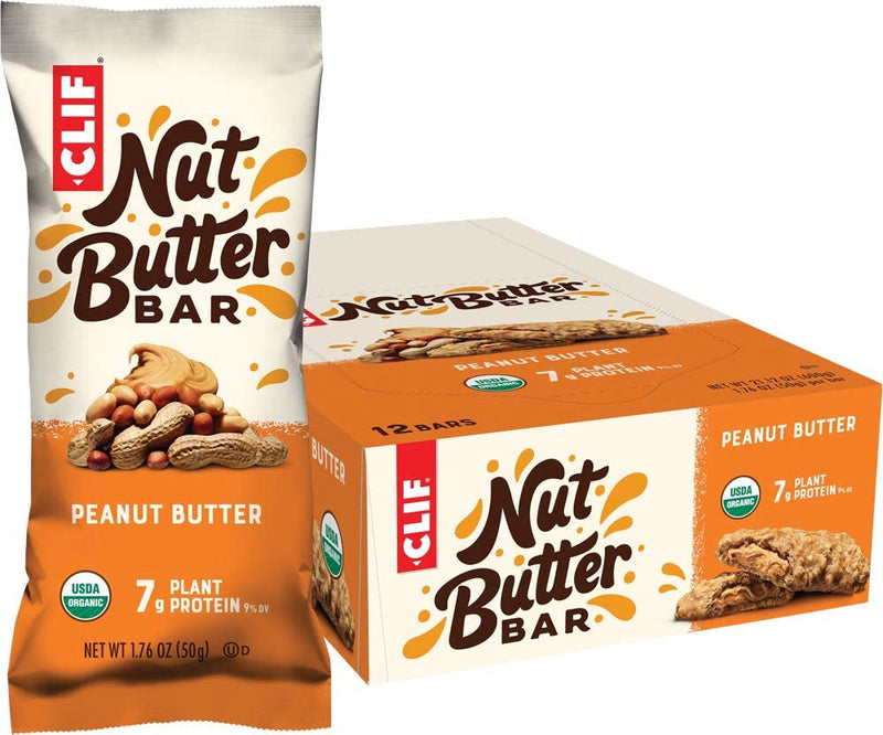 Clif "Nut Butter" Peanut Butter Energy bar 50g  - Case of 12