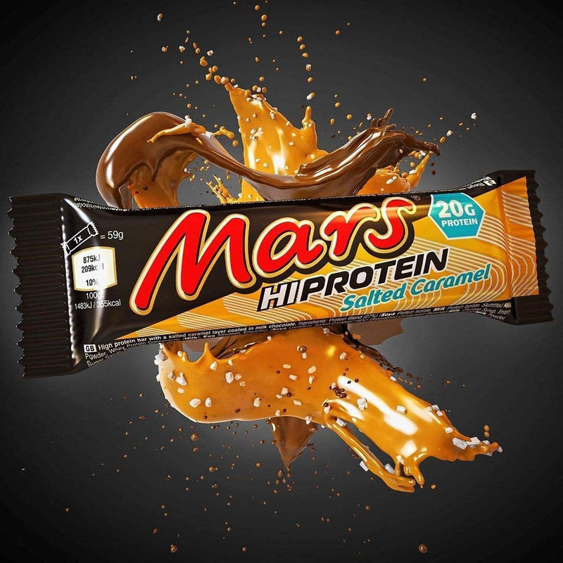Mars Salted Caramel Hi Protein Bar 59g - Case of 12 [Best Before: 05/06/2025]