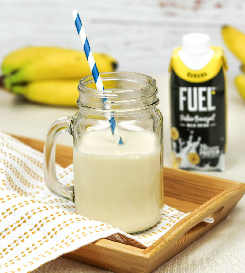 Fuel10k Banana Flavour Protein Breakfast Drink 330ml - Case of 8