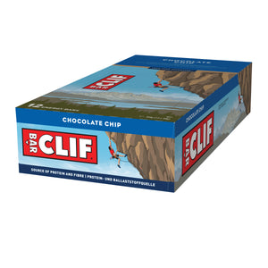 Clif Chocolate Chip flavour Energy bar 68g - Case of 12 [Best Before: 23/06/2025]