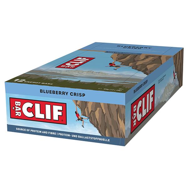 Clif Blueberry Almond Crisp flavour energy bar 68g Case of 12