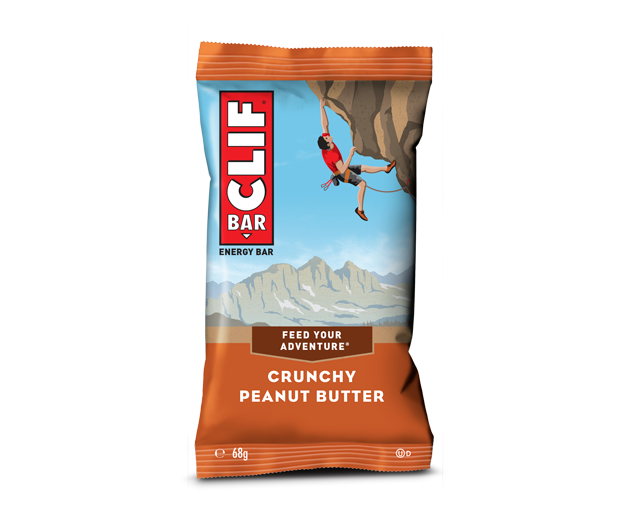 Clif Crunchy Peanut Butter Energy Bar 68g - Case of 12