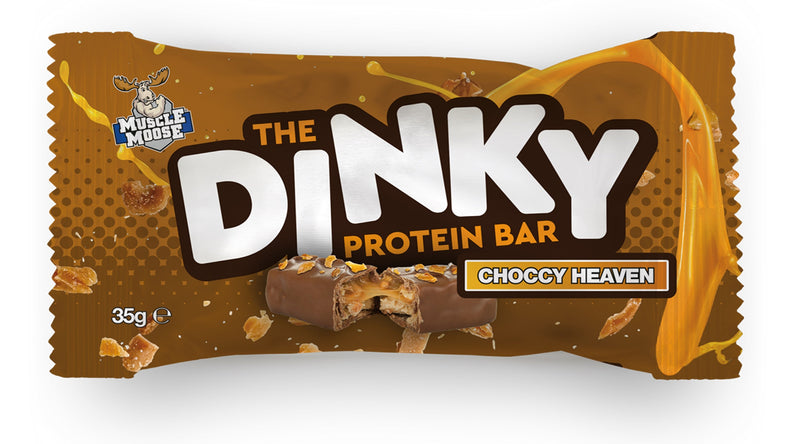 Muscle Moose The Dinky Protein Bar Choccy Heaven Flavour Bar 35g - Case of 12
