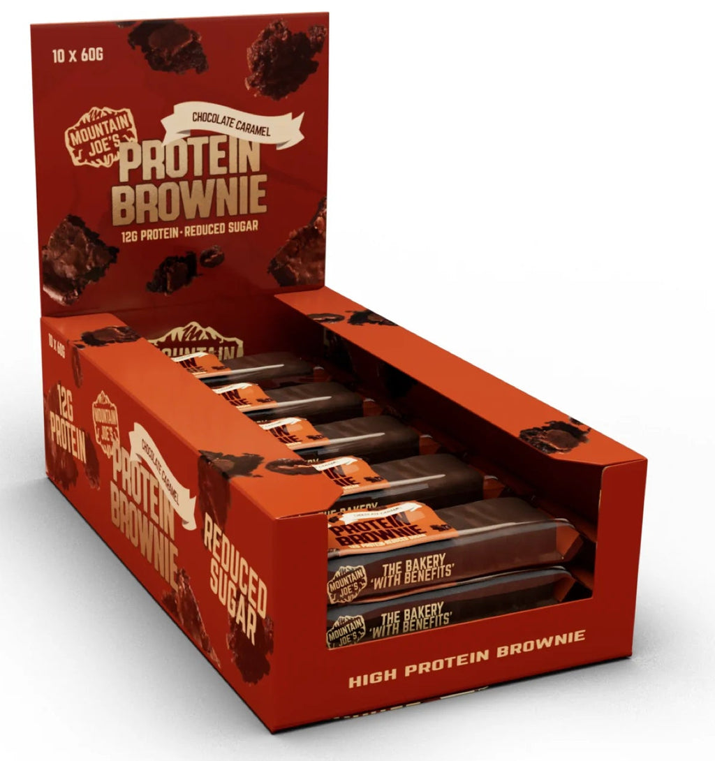 Chocolate Caramel Protein Brownie Case 10 [Best Before 01 04 2026]