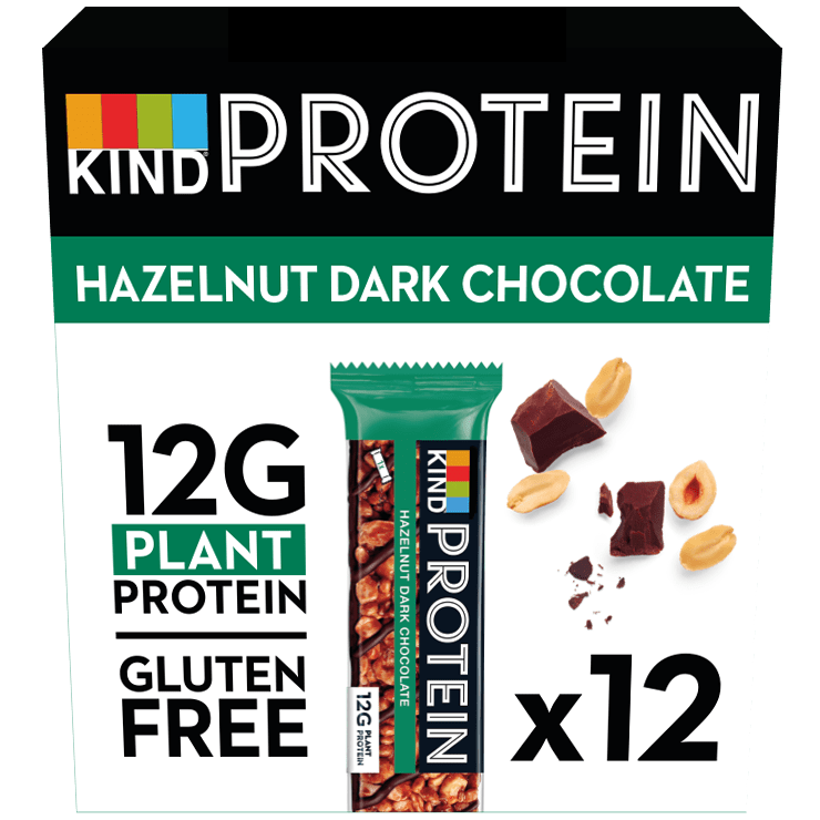 KIND Protein Hazelnut Dark Chocolate Nut bar 50g - Case of 12