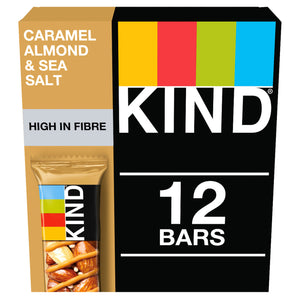 KIND Caramel Almond & Sea Salt nut bar 40g - Case of 12