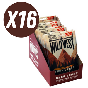 Wild West Honey BBQ Flavour Beef Jerky 25g - Case of 16