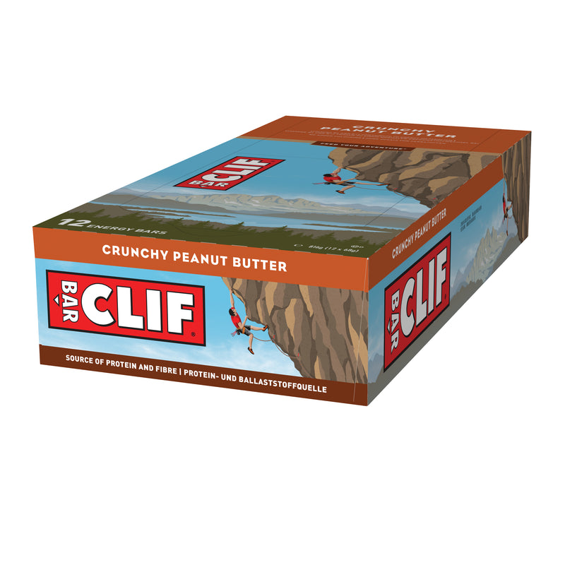 Clif Crunchy Peanut Butter Energy Bar 68g - Case of 12