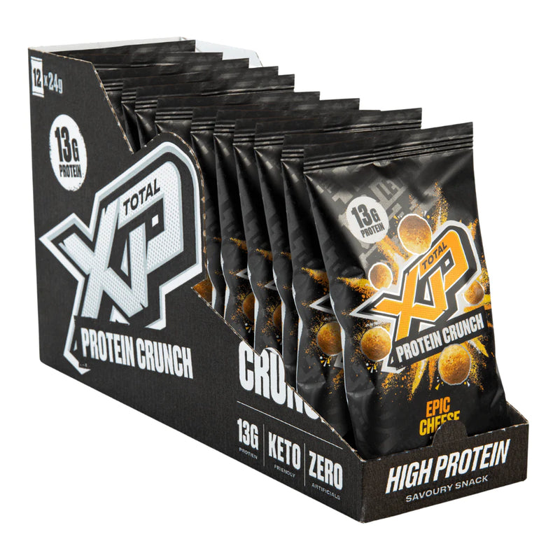 Total XP Protein Crunch Epic Cheese Flavour 24g - Case of 12