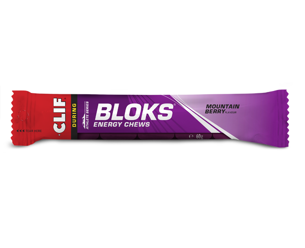 Clif Bloks Energy Chews, Mountain Berry Flavour 60g