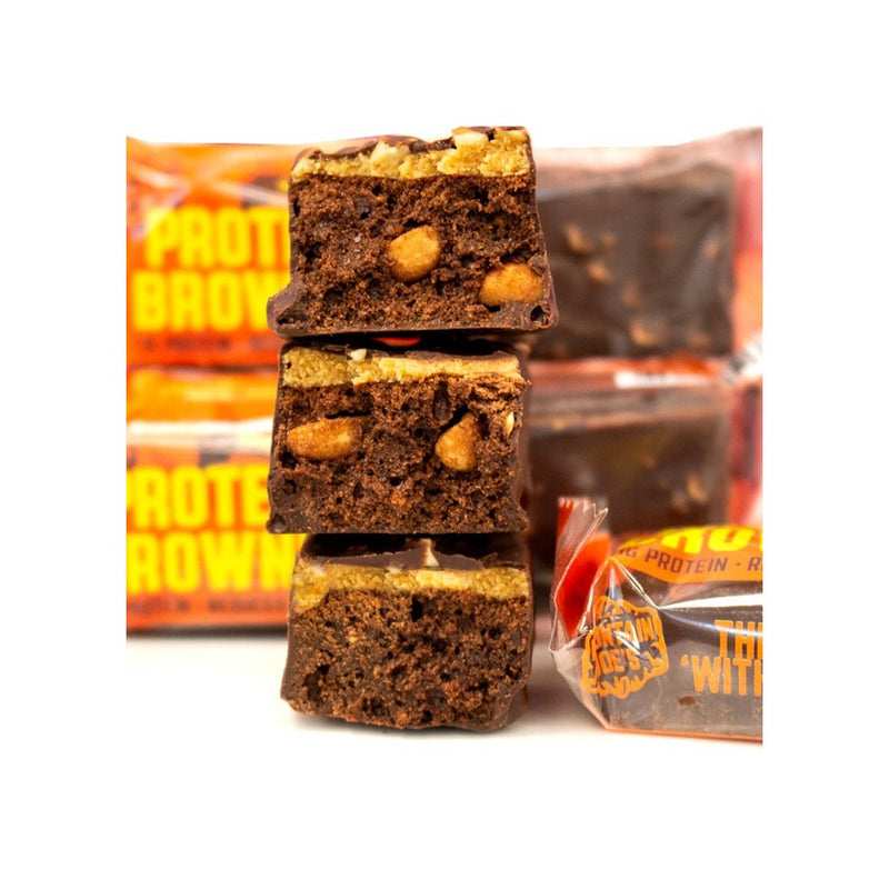 Mountain Joe's Chocolate Peanut Protein Brownie 60g