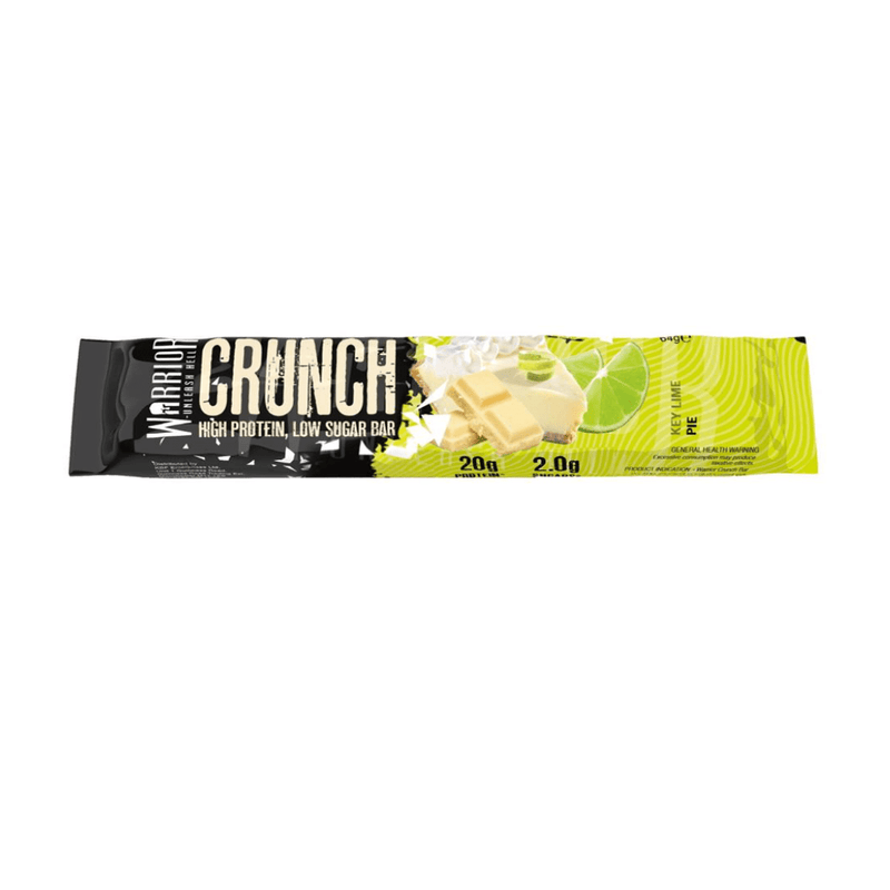 Warrior Crunch Key Lime Pie flavour Protein Bar 64g - Case of 12 [Best Before: 30/06/2025]