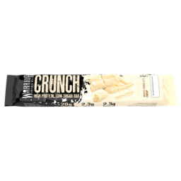 Warrior Crunch White Chocolate Crisp flavour Protein Bar 64g - Case of 12 [Best Before: 31/07/2025]